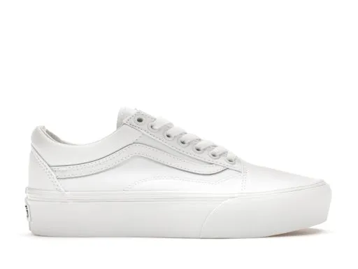 Vans Old Skool Platform true White (Women's) sold by Addict Sneakers