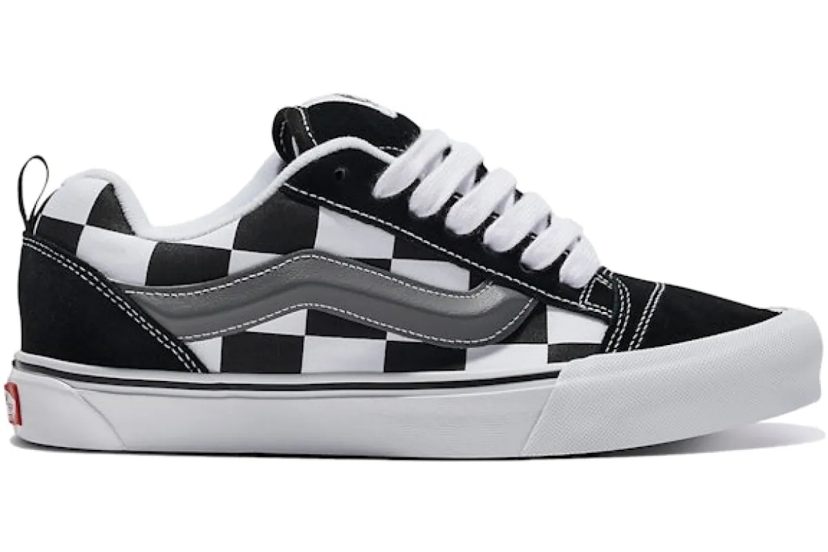 Vans Knu Skool Mega Check Black sold by Addict Sneakers