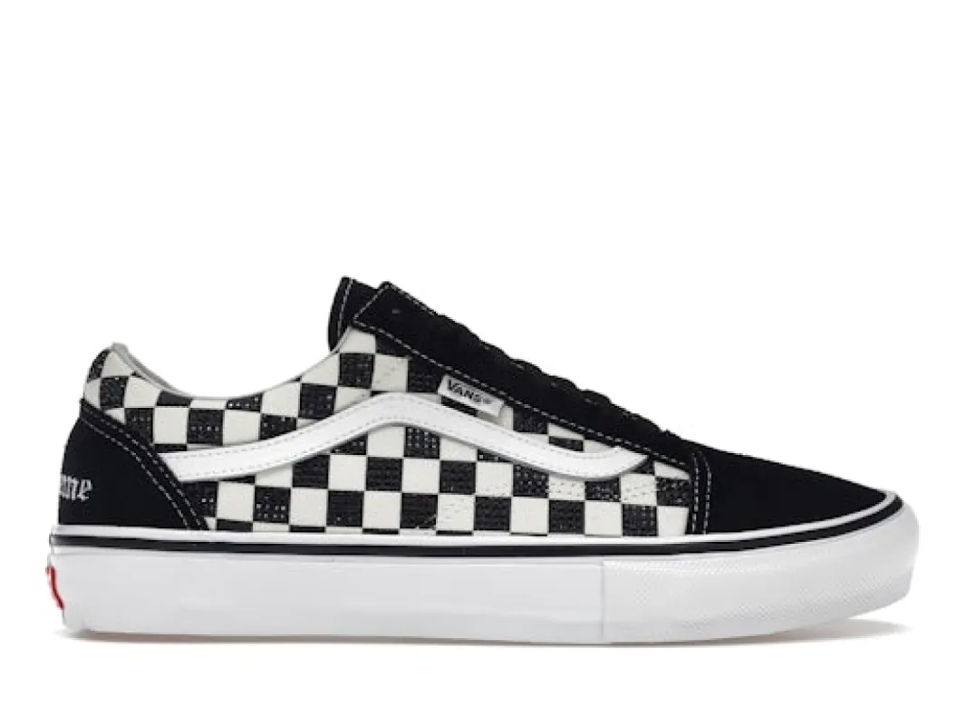 Vans Old Skool Supreme Swarovski Black sold by Addict Sneakers