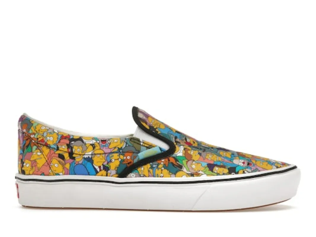 Vans Comfycush Slip-On The Simpsons Collage sold by Addict Sneakers