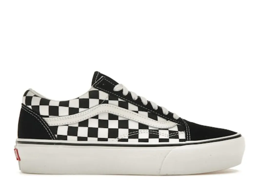 Vans Old Skool Platform Checkerboard sold by Addict Sneakers