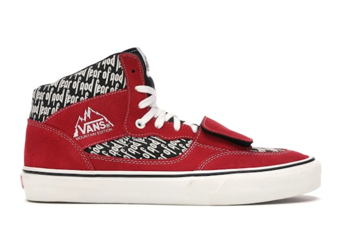 Vans Mountain Edition Fear of God Red sold by Addict Sneakers