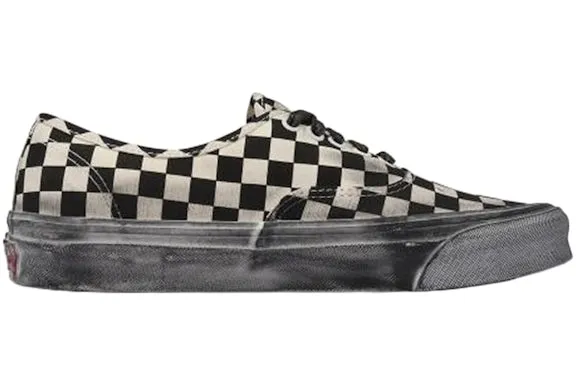 Vans Vault OG Authentic LXStressed Black White Checkerboard sold by Addict Sneakers