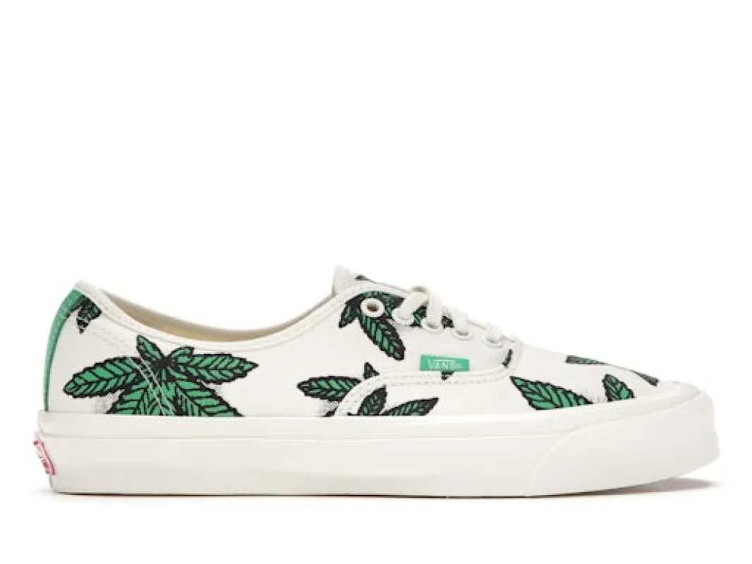 Vans UA OG Authentic LXSweet Leaf White sold by Addict Sneakers