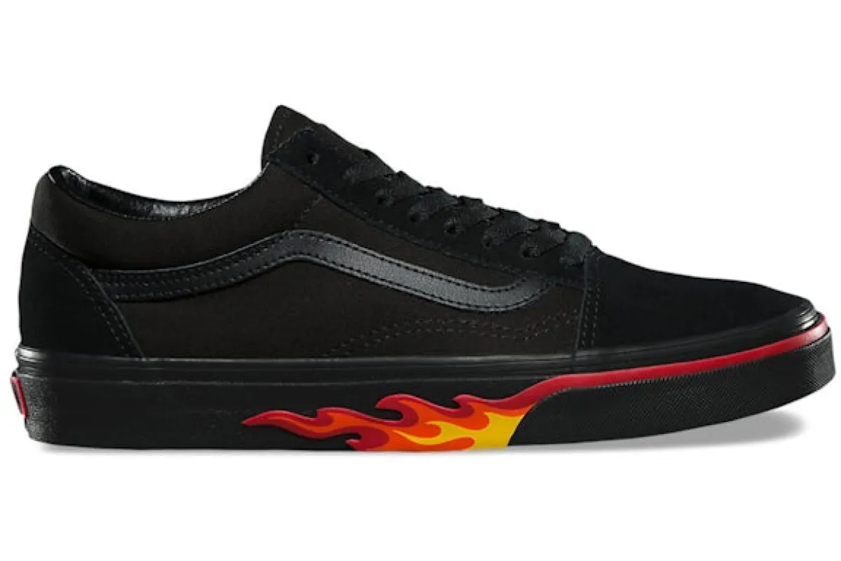 Vans Old Skool Flame Wall sold by Addict Sneakers