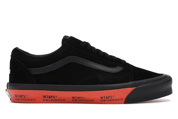 Vans Old Skool WTAPS Black Orange sold by Addict Sneakers