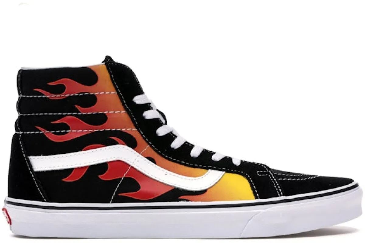 Vans Sk 8-Hi Re-Issue Flames sold by Addict Sneakers