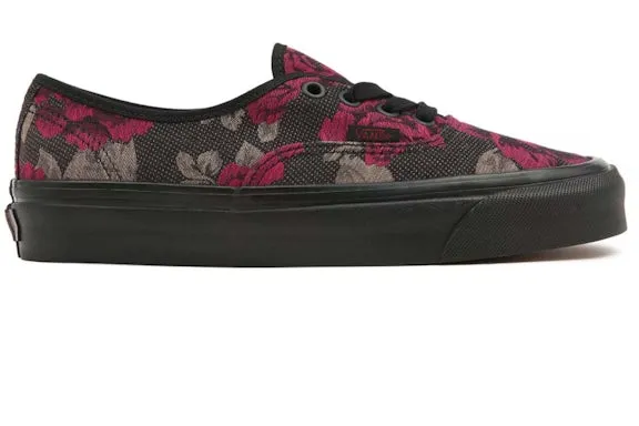 Vans UA Authentic 44 DXAnaheim Factory Roses Black sold by Addict Sneakers
