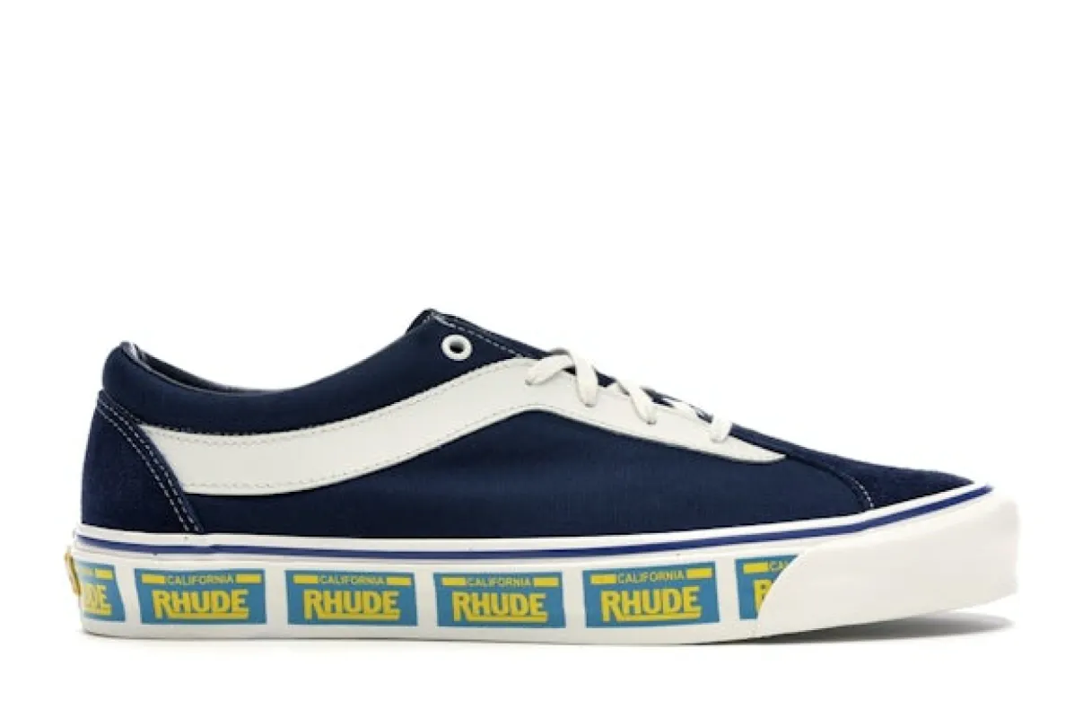 Vans Bold Ni Rhude Navy sold by Addict Sneakers