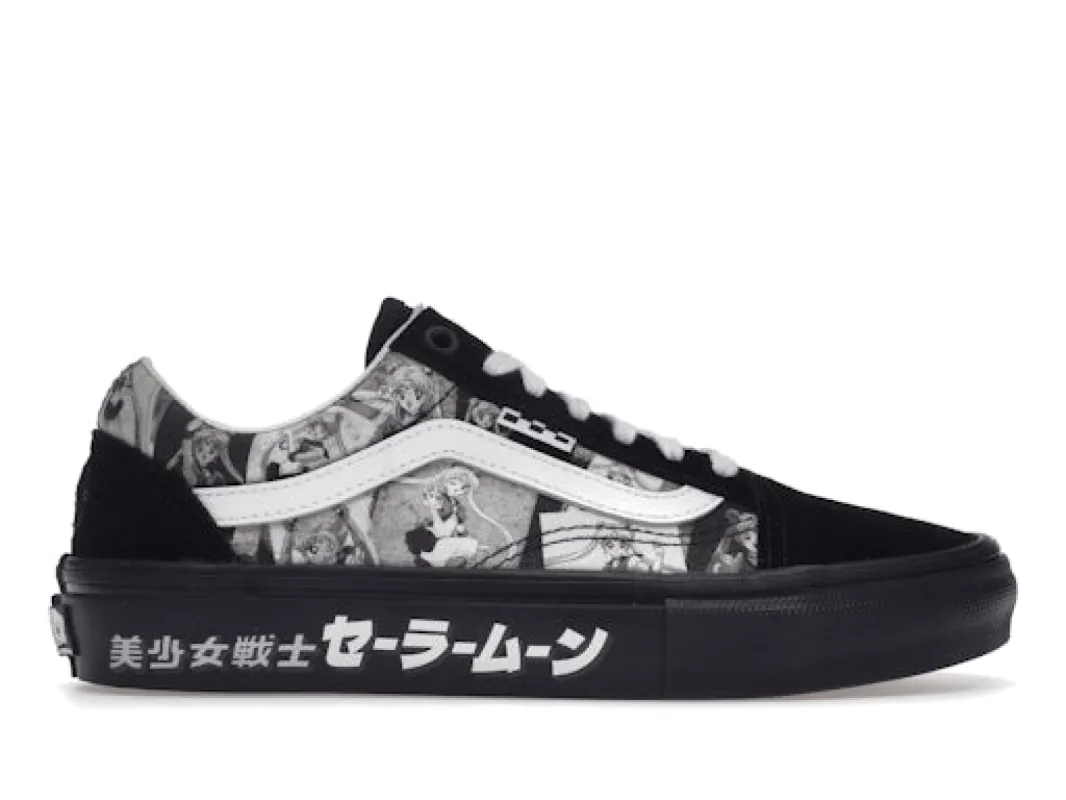 Vans Skate Old Skool Pretty Guardian Sailor Moon Sailor Black sold by Addict Sneakers