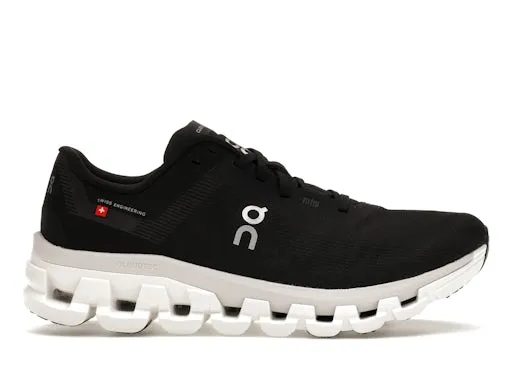 On Running Cloudflow 4 Black White (Women's) sold by Addict Sneakers