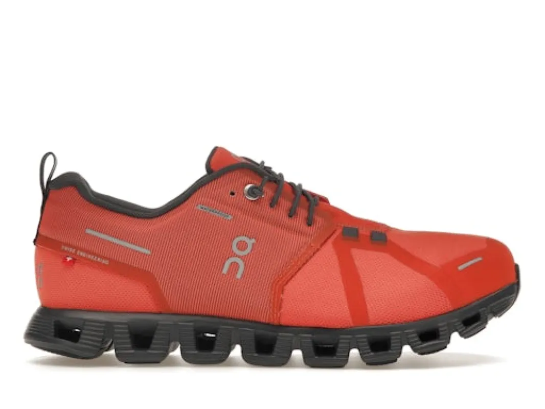 On Running Cloud 5 Waterproof Flame sold by Addict Sneakers