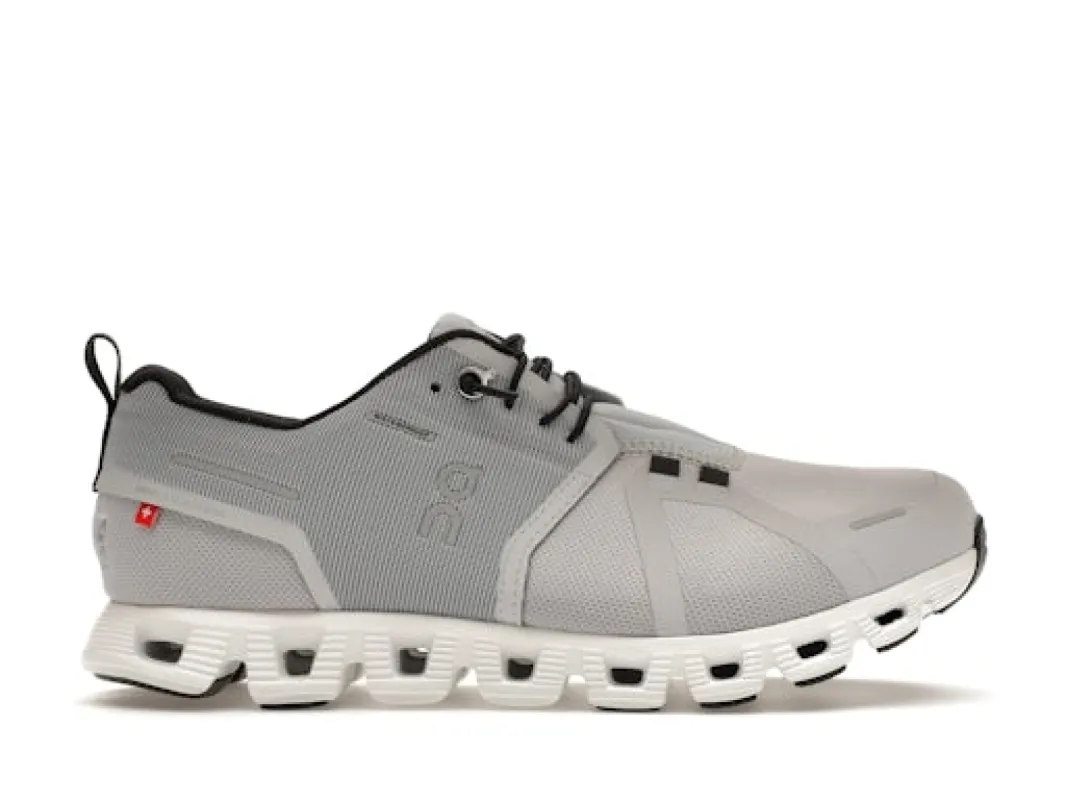 On Running Cloud 5 Waterproof Glacier Grey White (Women's) sold by Addict Sneakers