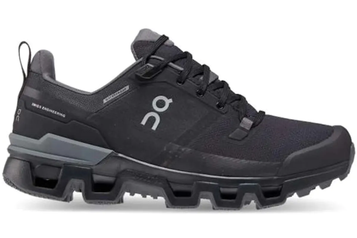 On Running Cloudwander Waterproof Black Eclipse sold by Addict Sneakers