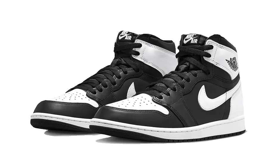 Air Jordan 1 Retro High OG Black White sold by Addict Sneakers product image thumbnail 2