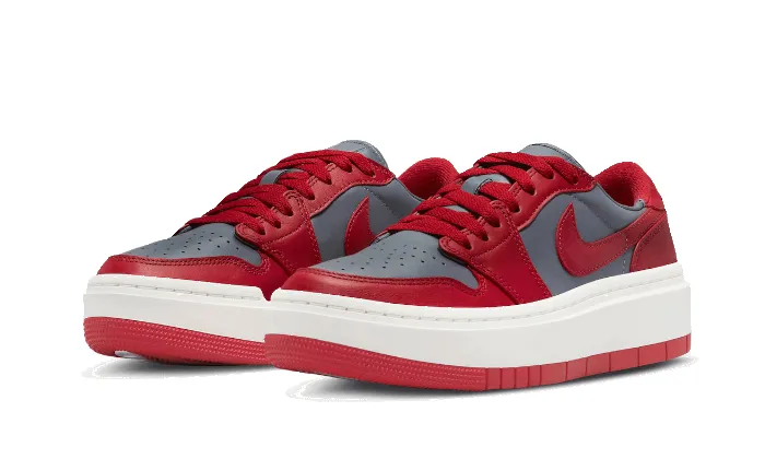 Air Jordan 1 Low Elevate Dark Grey Varsity Red sold by Addict Sneakers product image thumbnail 2