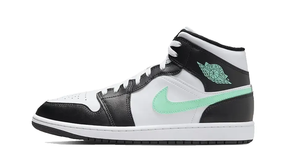 Air Jordan 1 Mid Green Glow sold by Addict Sneakers