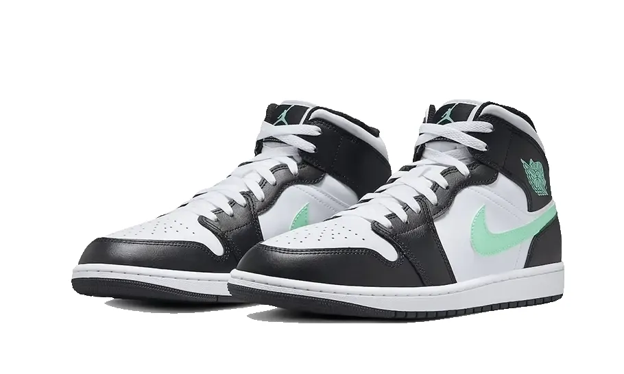 Air Jordan 1 Mid Green Glow sold by Addict Sneakers product image thumbnail 2