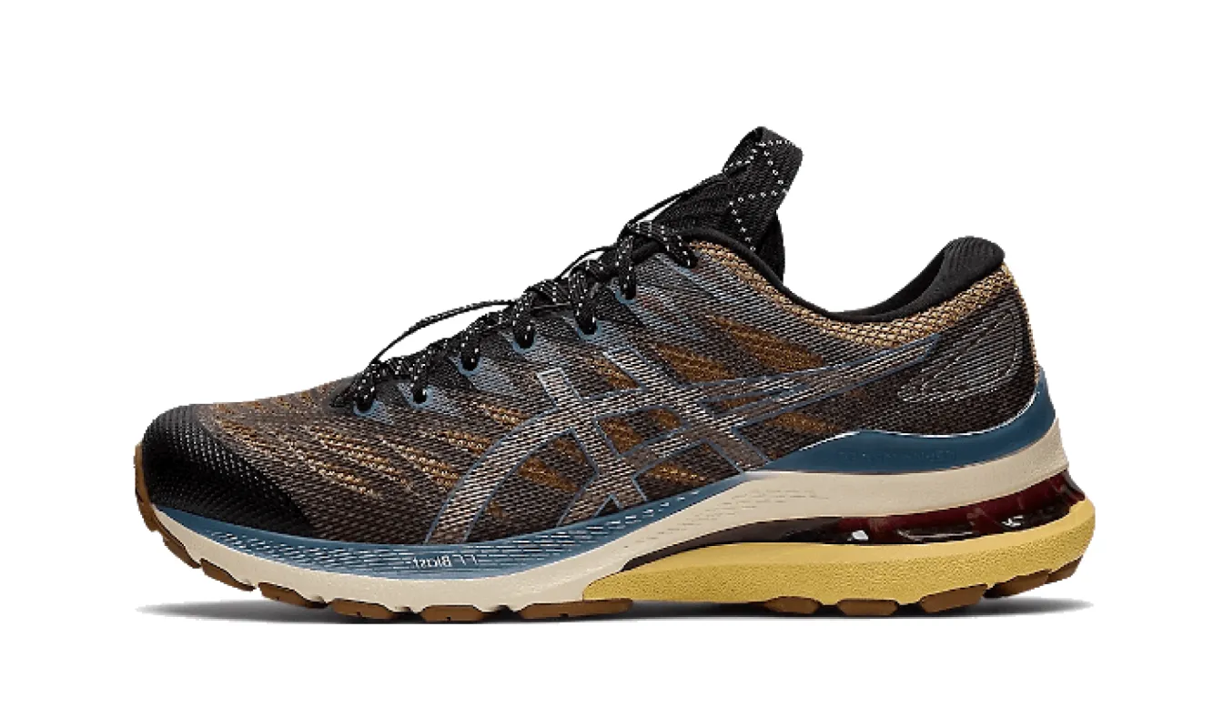 ASICS Gel-Kayano 28 Anthracite Antique Gold sold by Addict Sneakers