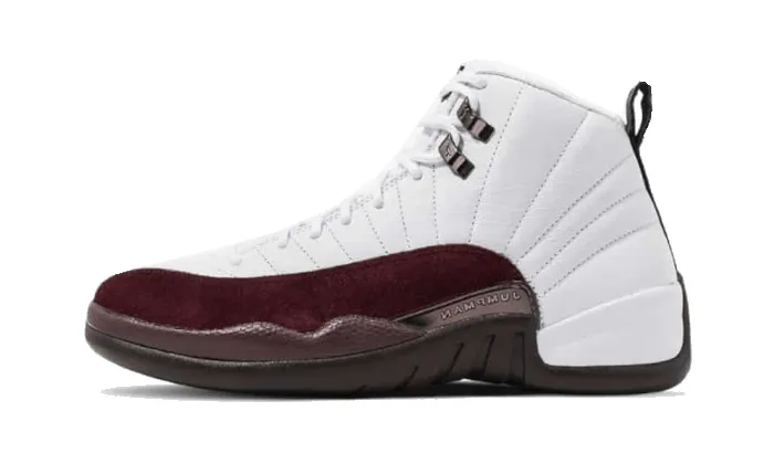 Air Jordan 12 Retro SP A Ma Maniére White Burgundy Crush sold by Addict Sneakers