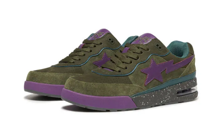 Bape Road Sta Dark Green Suede sold by Addict Sneakers product image thumbnail 2