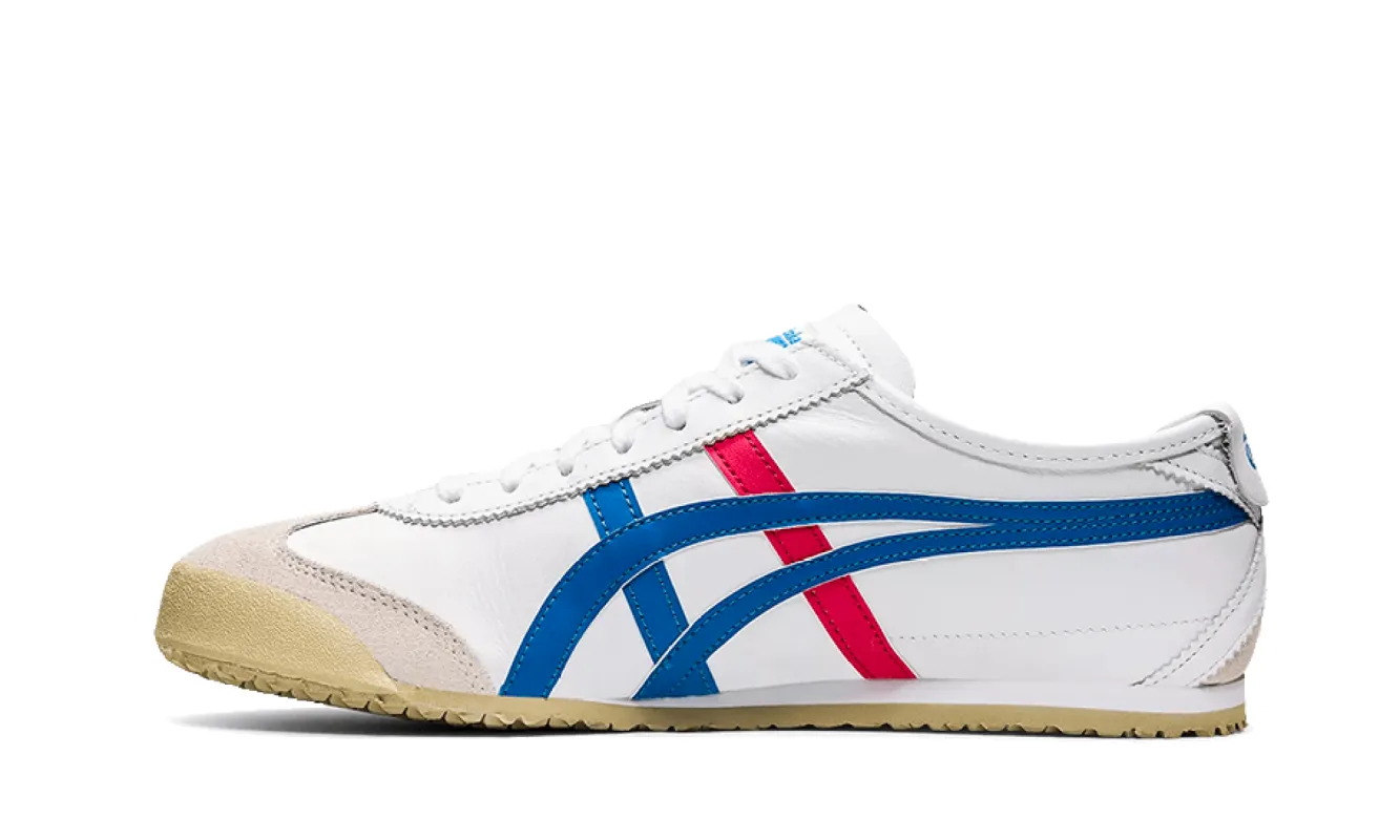 Onitsuka Tiger Mexico 66 White Blue Red sold by Addict Sneakers