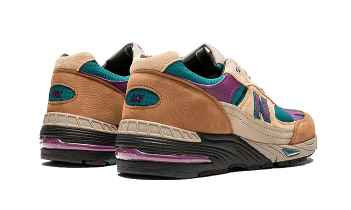 New Balance 991 Made In UK Palace Brown Teal sold by Addict Sneakers product image thumbnail 3