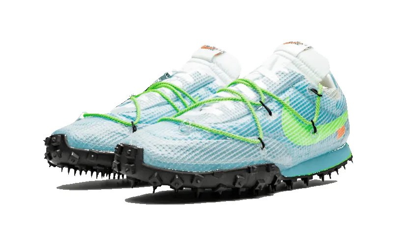 Nike Waffle Racer Off-White Vivid Sky sold by Addict Sneakers product image thumbnail 2