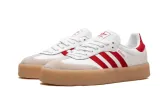Adidas Sambae White Better Scarlet Gum sold by Addict Sneakers