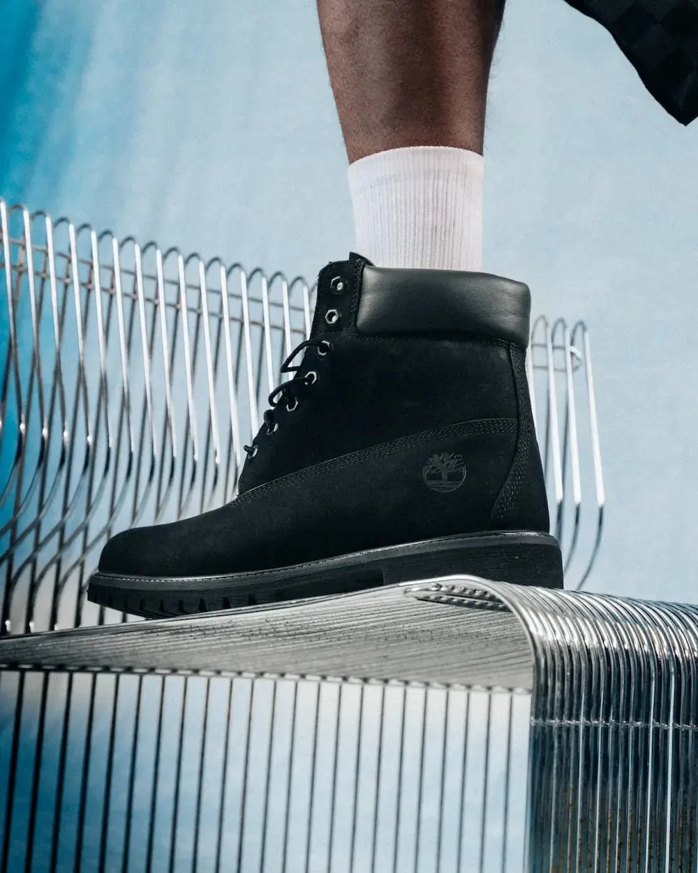 Timberland 6" Premium Waterproof Boot Black Nubuck sold by Addict Sneakers product image thumbnail 4