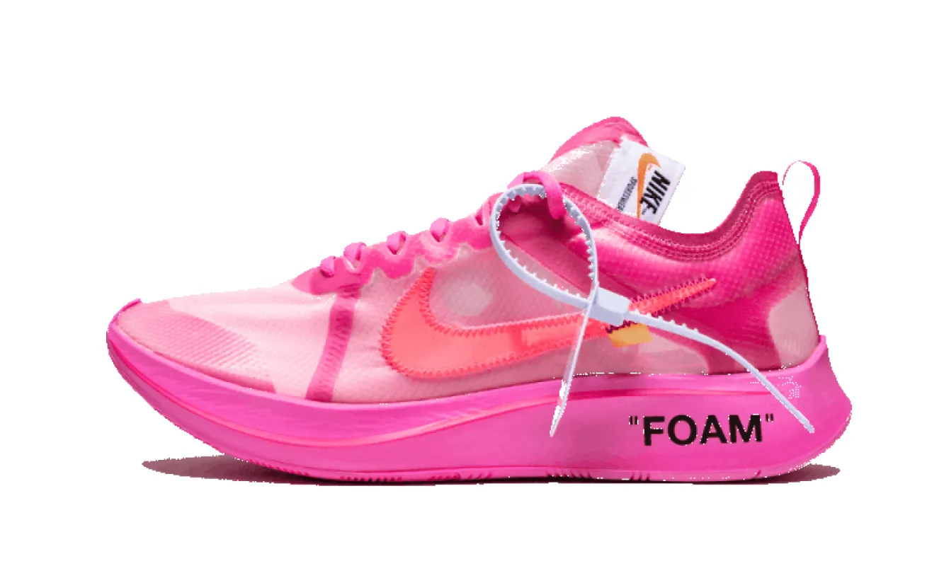 Nike Zoom Fly Off-White Tulip Pink sold by Addict Sneakers
