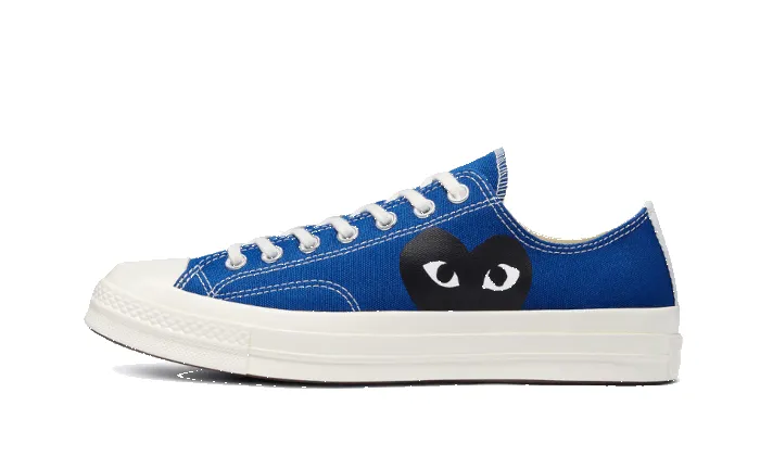 Converse Chuck Taylor All-Star 70s Ox Comme des Garçons PLAY Blue Quartz sold by Addict Sneakers
