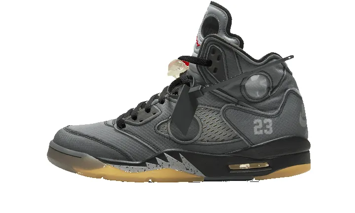 Air Jordan 5 Retro Off-White Black sold by Addict Sneakers