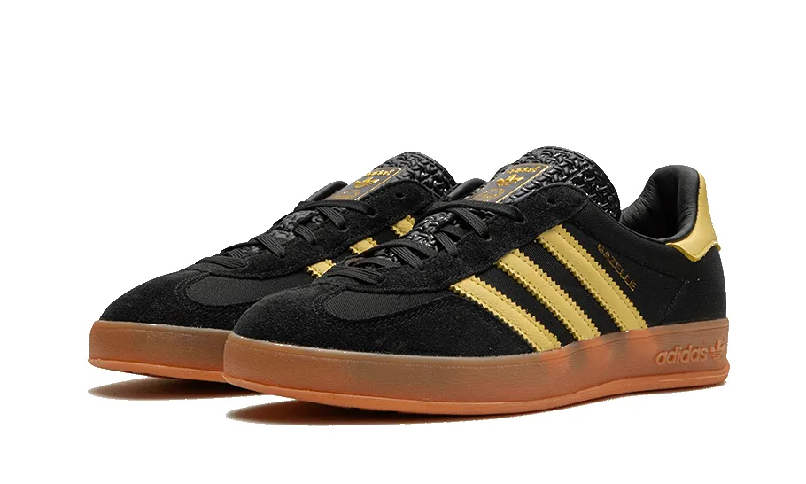 Adidas Gazelle Indoor Core Black Almost Yellow sold by Addict Sneakers product image thumbnail 2