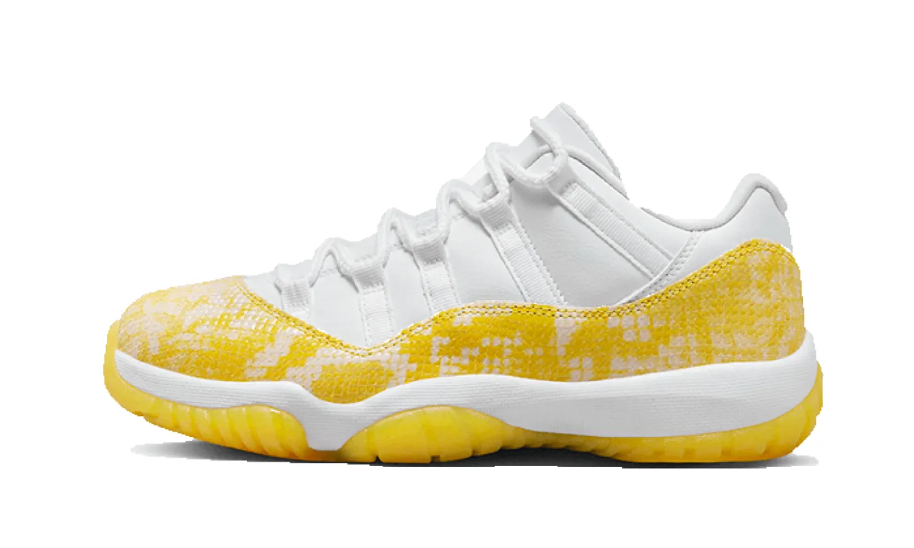 Air Jordan 11 Retro Low Yellow Snakeskin sold by Addict Sneakers
