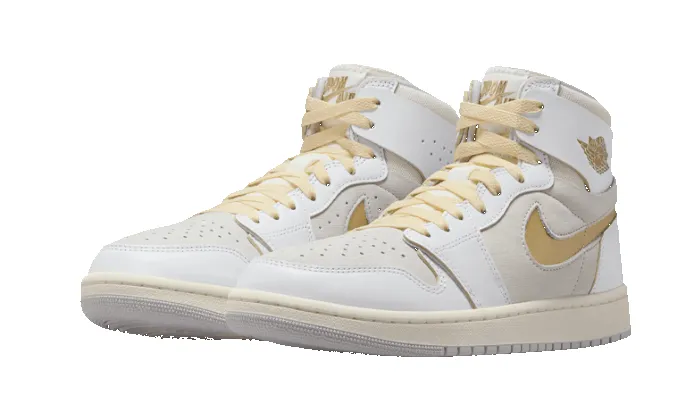 Air Jordan 1 Zoom Air CMFT 2 Grey Gold sold by Addict Sneakers product image thumbnail 2