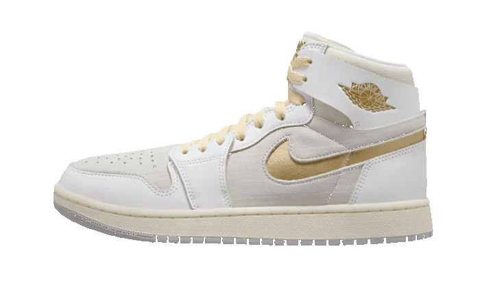 Air Jordan 1 Zoom Air CMFT 2 Grey Gold sold by Addict Sneakers