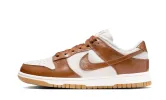 Nike Dunk Low LX Brown Ostrich sold by Addict Sneakers
