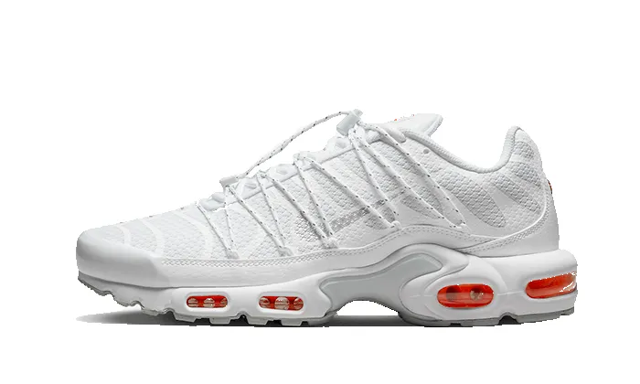 Nike Air Max Plus Utility White Safety Orange sold by Addict Sneakers
