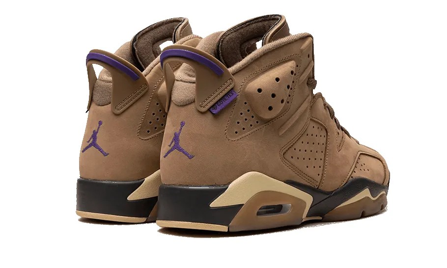 Air Jordan 6 Retro Gore-Tex Brown Kelp sold by Addict Sneakers product image thumbnail 3