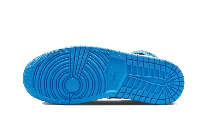 Air Jordan 1 Mid University Blue Black sold by Addict Sneakers product image thumbnail 4