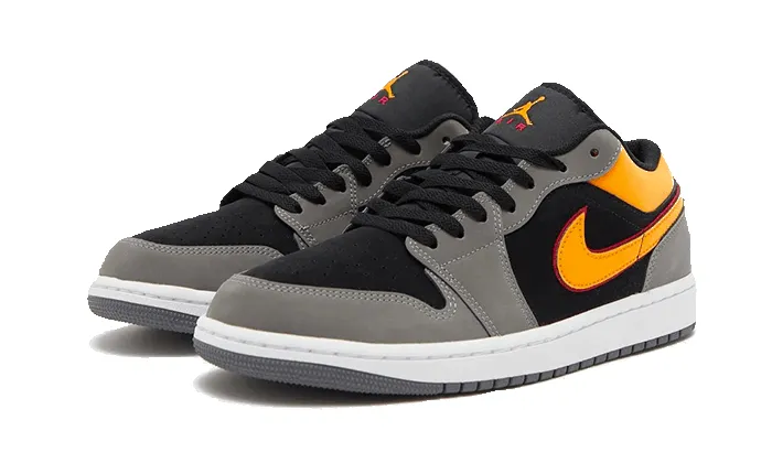 Air Jordan 1 Low Black Vivid Orange sold by Addict Sneakers product image thumbnail 2