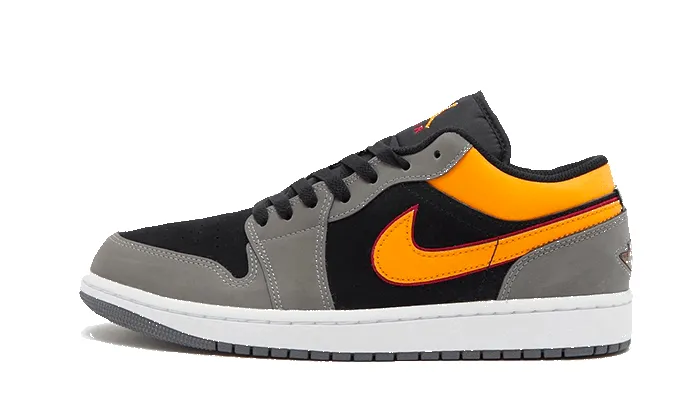 Air Jordan 1 Low Black Vivid Orange sold by Addict Sneakers