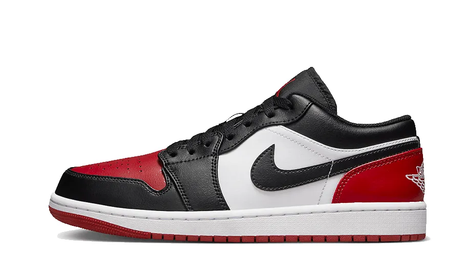 Air Jordan 1 Low Bred Toe 2.0 sold by Addict Sneakers