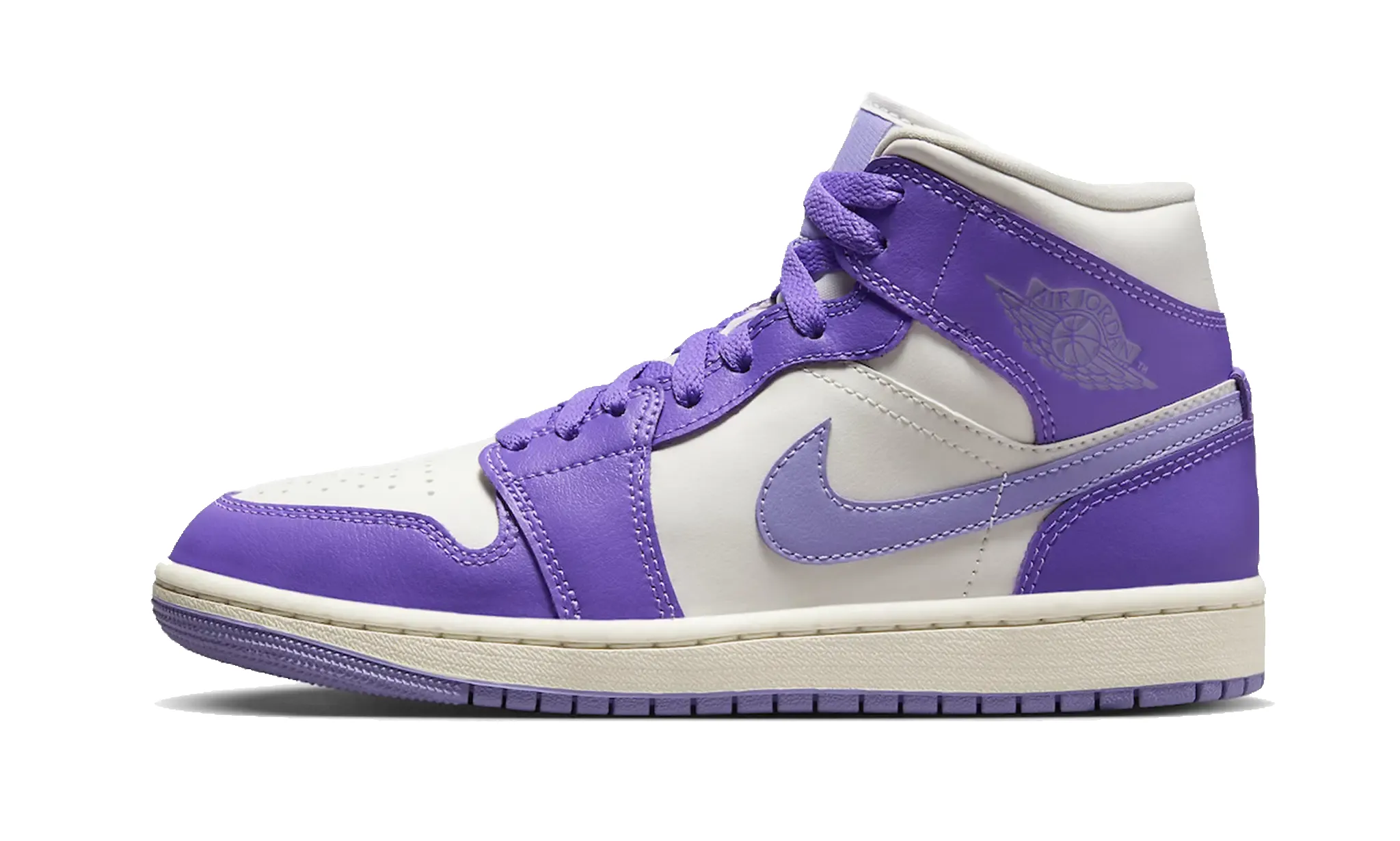 Air Jordan 1 Mid Action Grape sold by Addict Sneakers