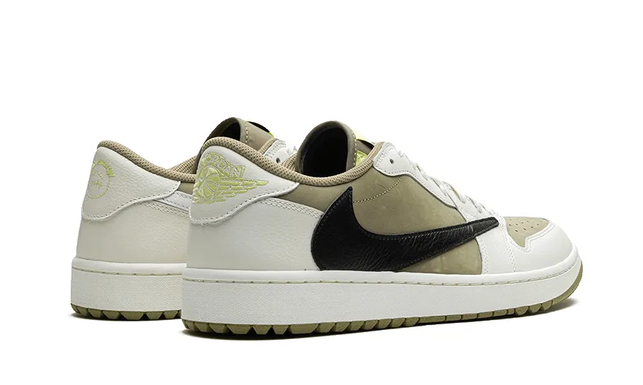 Air Jordan 1 Retro Low Golf Travis Scott Neutral Olive sold by Addict Sneakers product image thumbnail 3