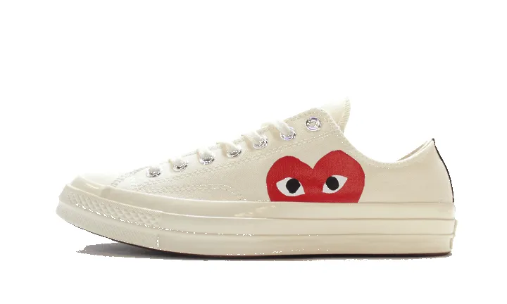 Converse Chuck Taylor All-Star 70s Ox Comme des Garçons PLAY White sold by Addict Sneakers