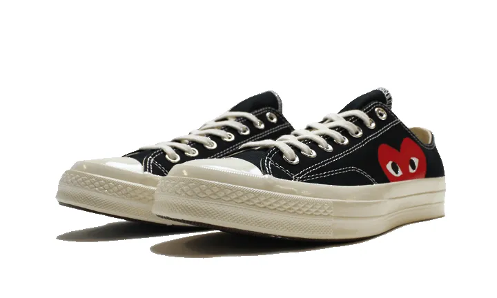 Converse Chuck Taylor All-Star 70s Ox Comme des Garçons PLAY Black sold by Addict Sneakers product image thumbnail 2
