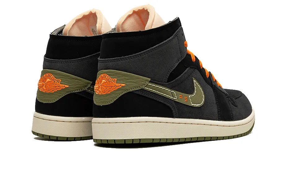 Air Jordan 1 Mid SE Craft Anthracite Light Olive sold by Addict Sneakers product image thumbnail 3