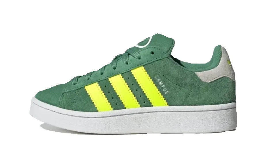 Adidas Campus 00s Preloved Green Solar Yellow sold by Addict Sneakers